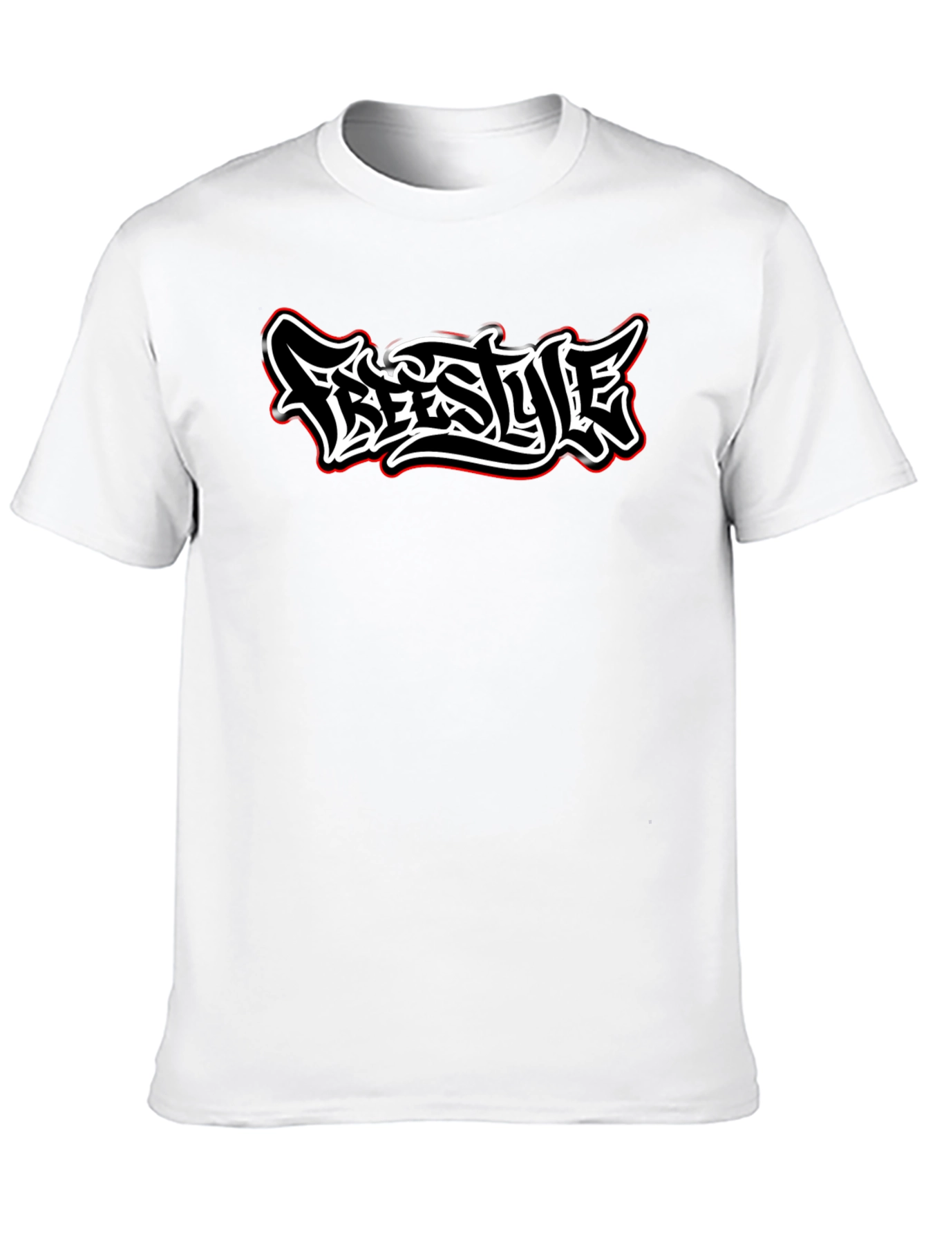 Freestyle Graphic Tee - Black