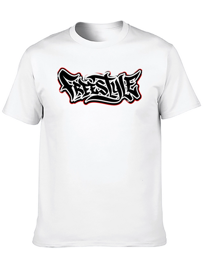 Freestyle Graphic Tee - Black