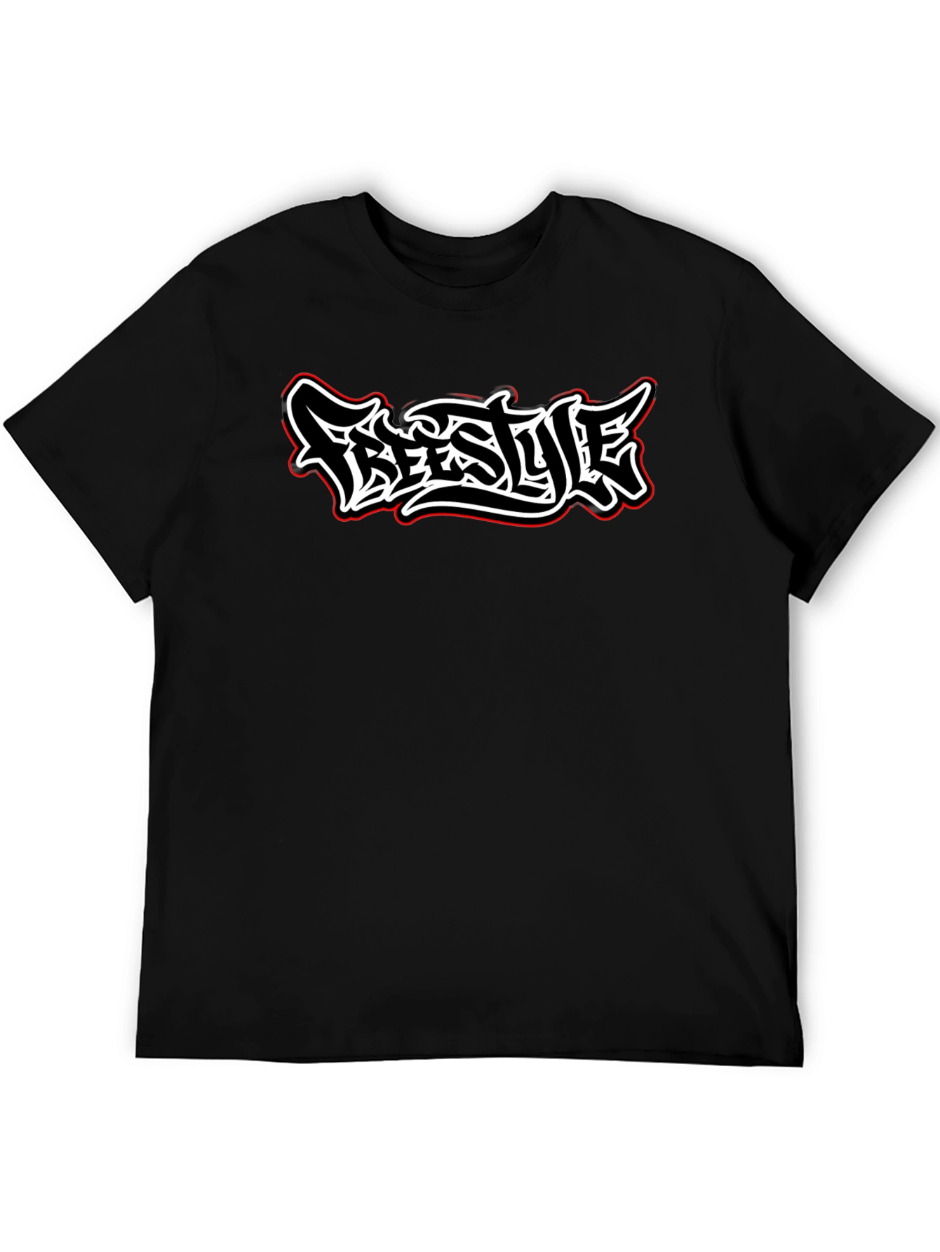 Freestyle Graphic Tee - Black