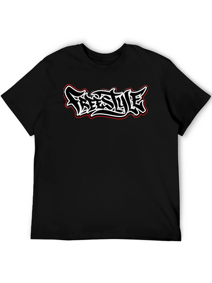 Freestyle Graphic Tee - Black