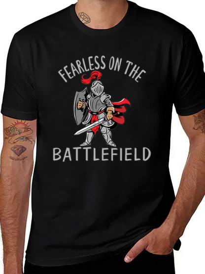 Fearless on the Battlefield Graphic T-Shirt