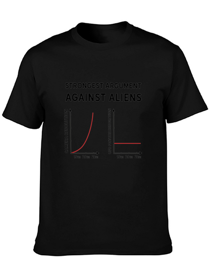 Aliens Conspiracy Theory Graphic Tee