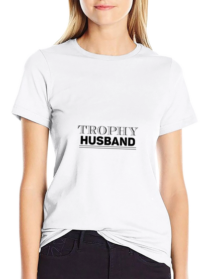 Trophy Husband Black Tee - Premium Quality!