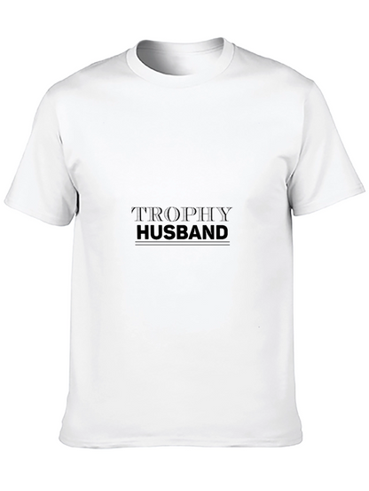 Trophy Husband Black Tee - Premium Quality!