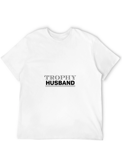 Trophy Husband Black Tee - Premium Quality!