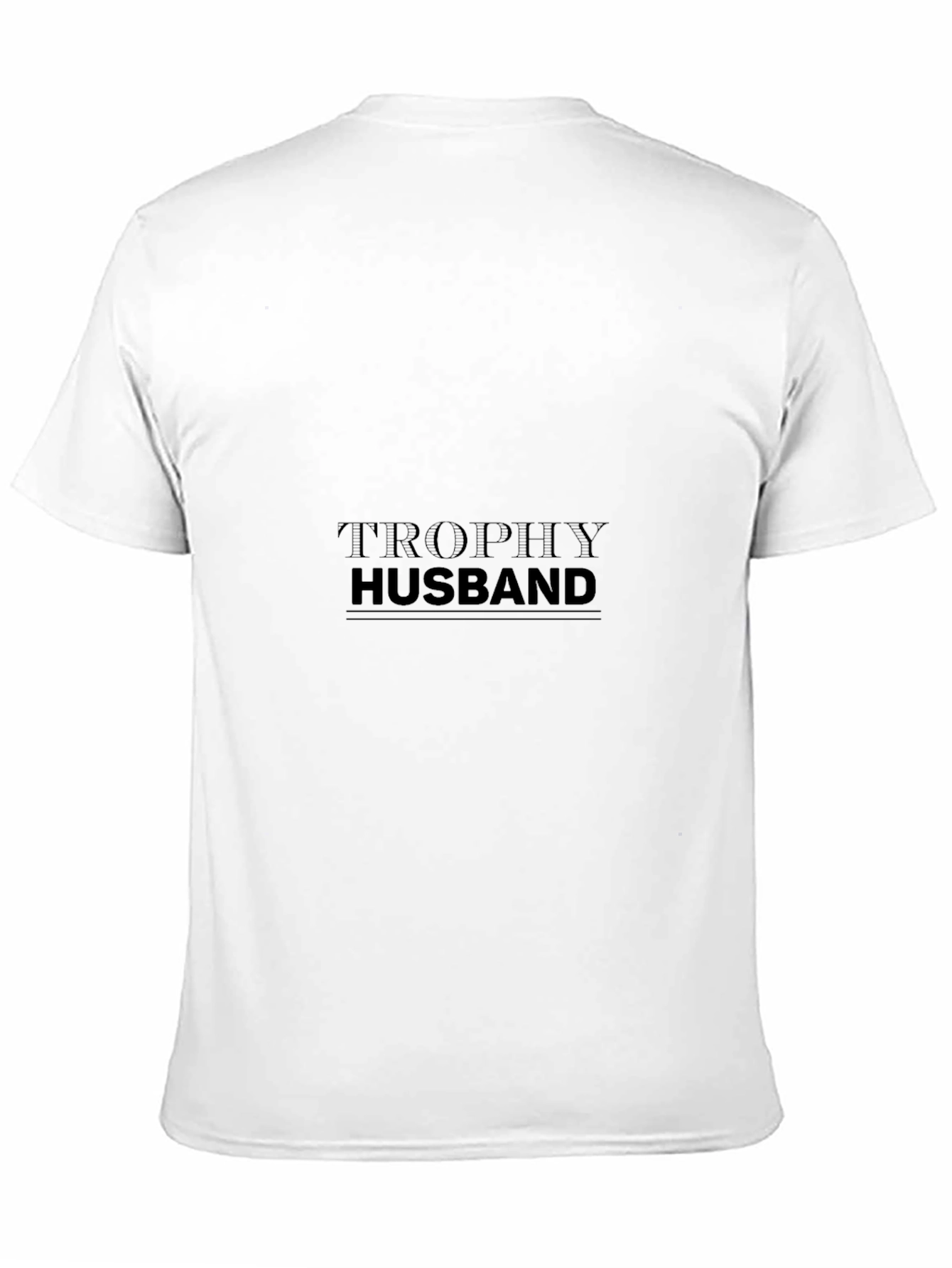 Trophy Husband Black Tee - Premium Quality!