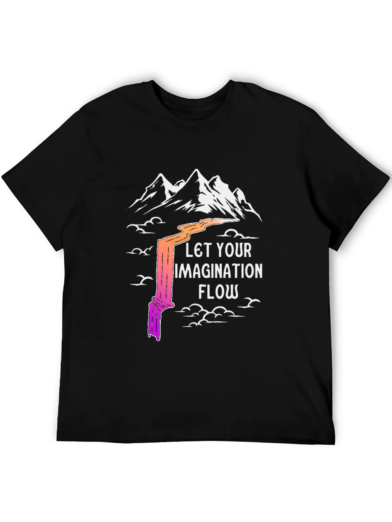 Imagination Flow T-Shirt - Artistic Graphic Tee