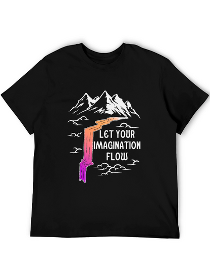 Imagination Flow T-Shirt - Artistic Graphic Tee