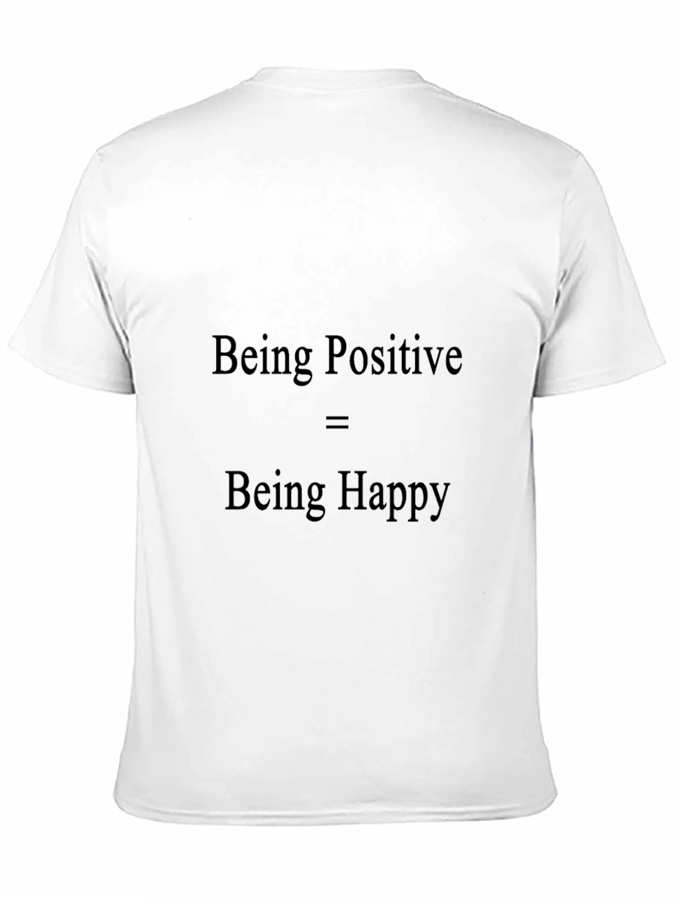 Positive Happy Black T-Shirt
