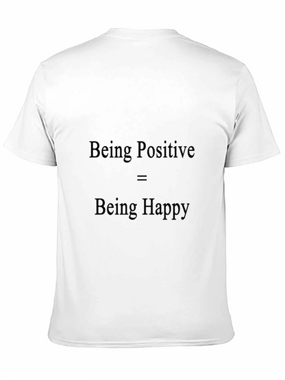Positive Happy Black T-Shirt