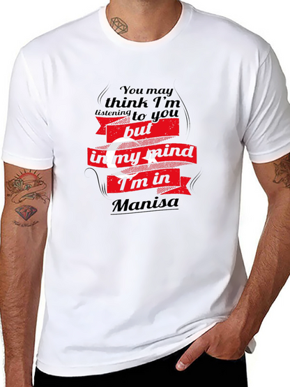 Manisa Mind T-Shirt - Black Graphic Tee