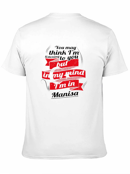 Manisa Mind T-Shirt - Black Graphic Tee