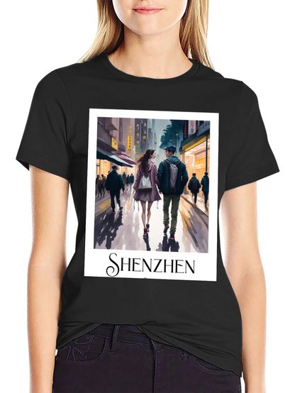 Shenzhen Cityscape Graphic Tee