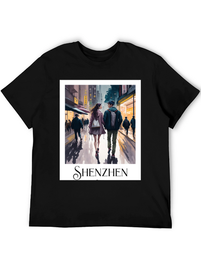 Shenzhen Cityscape Graphic Tee