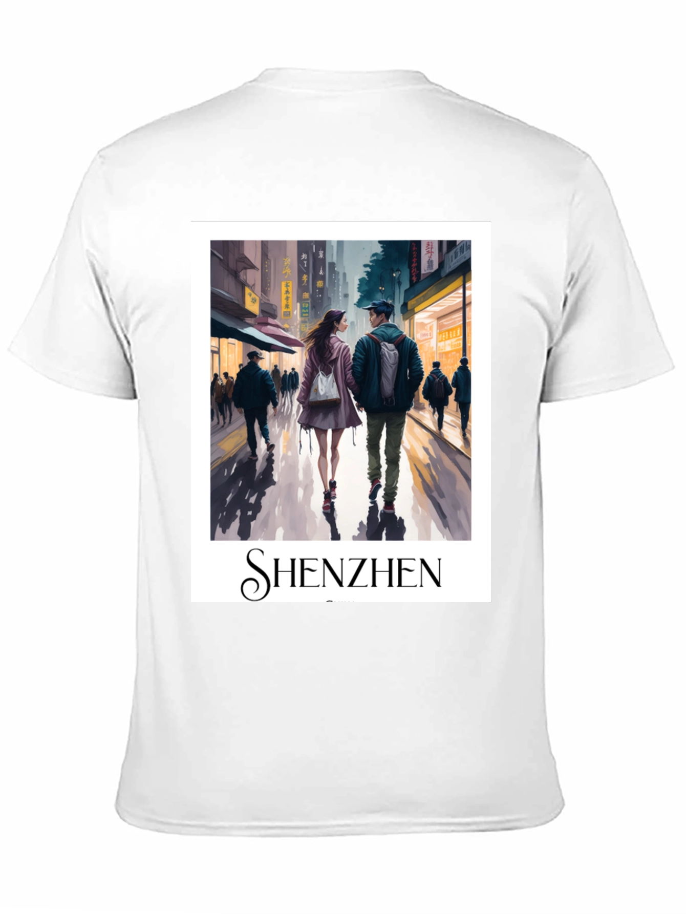 Shenzhen Cityscape Graphic Tee