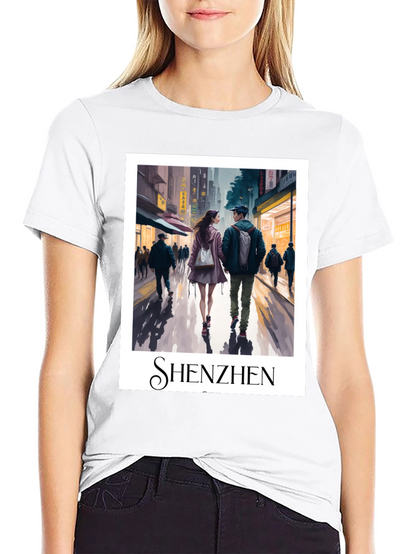 Shenzhen Cityscape Graphic Tee
