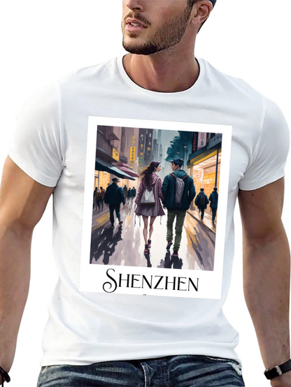 Shenzhen Cityscape Graphic Tee