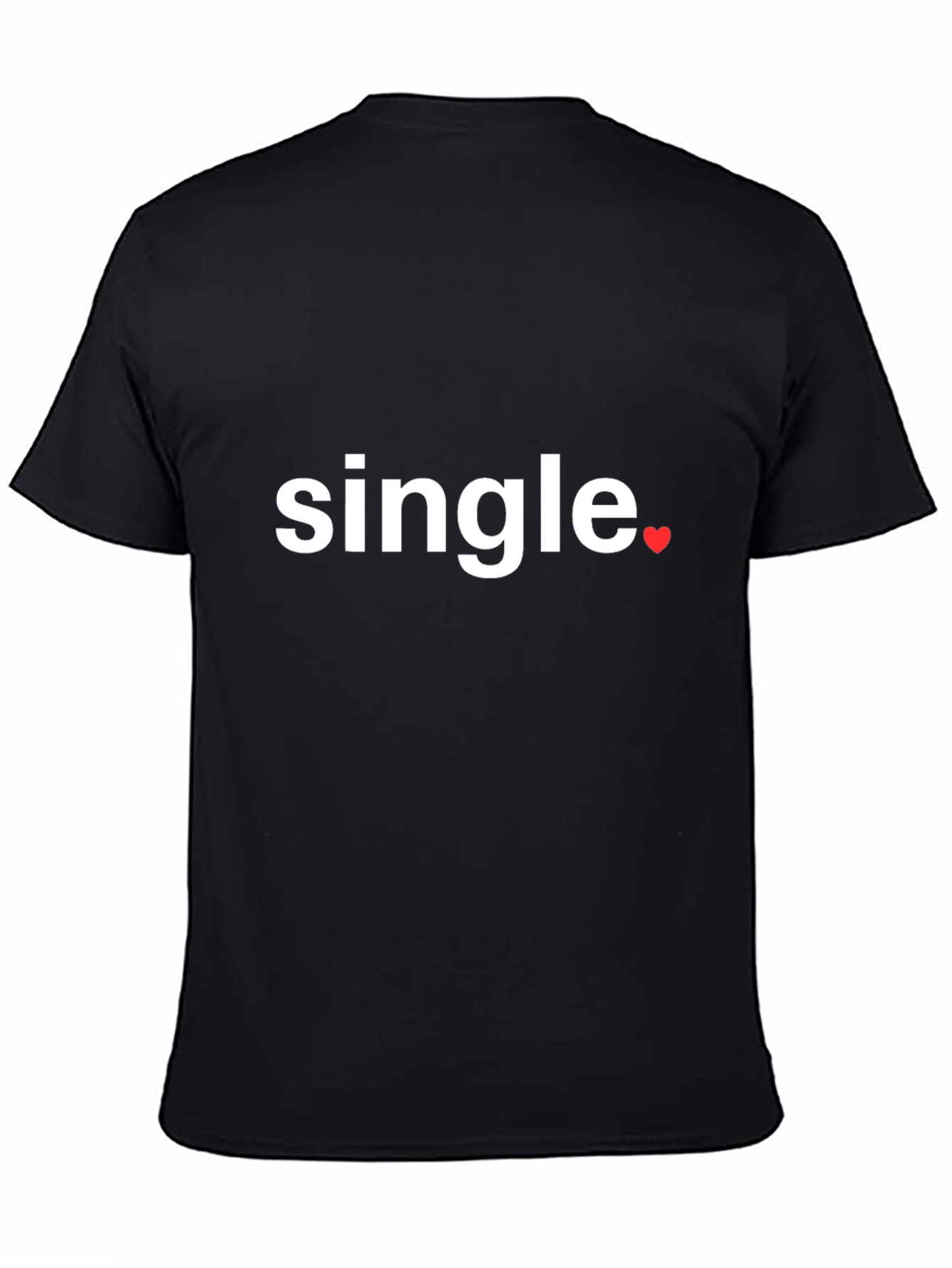 Single Heart Graphic Tee - Modern Casual Style