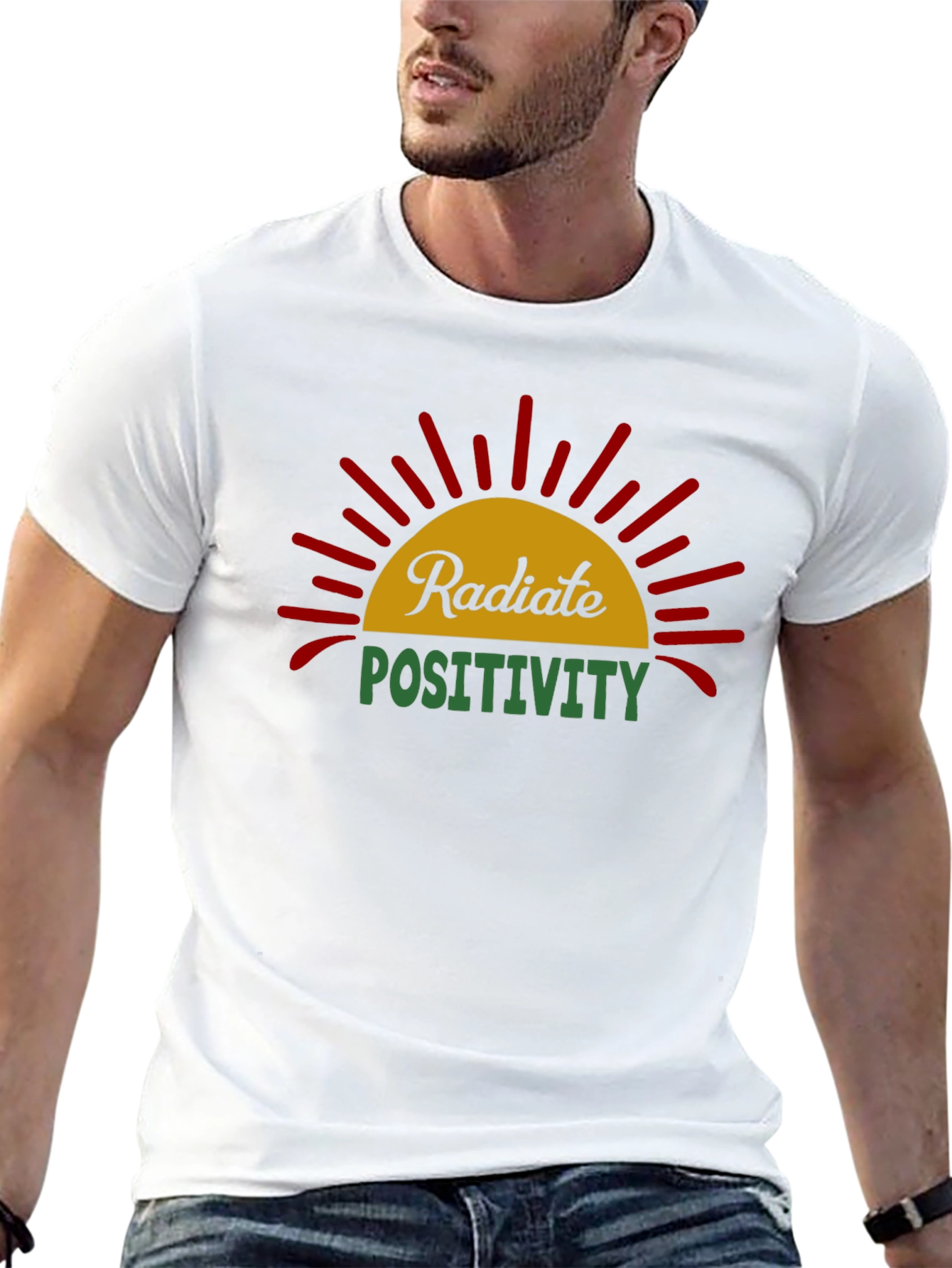 Radiate Positivity Graphic T-Shirt