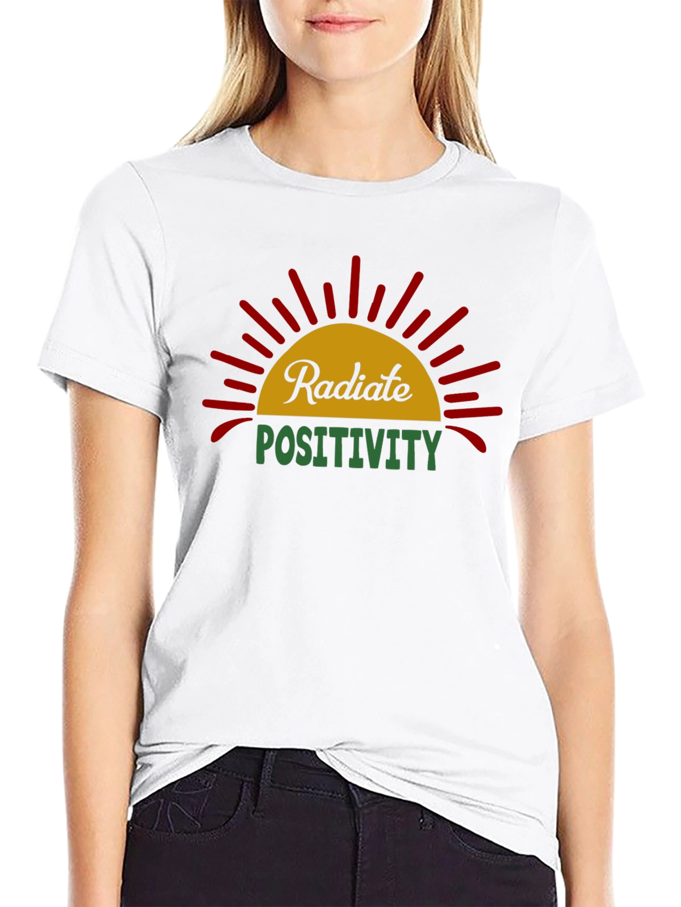 Radiate Positivity Graphic T-Shirt