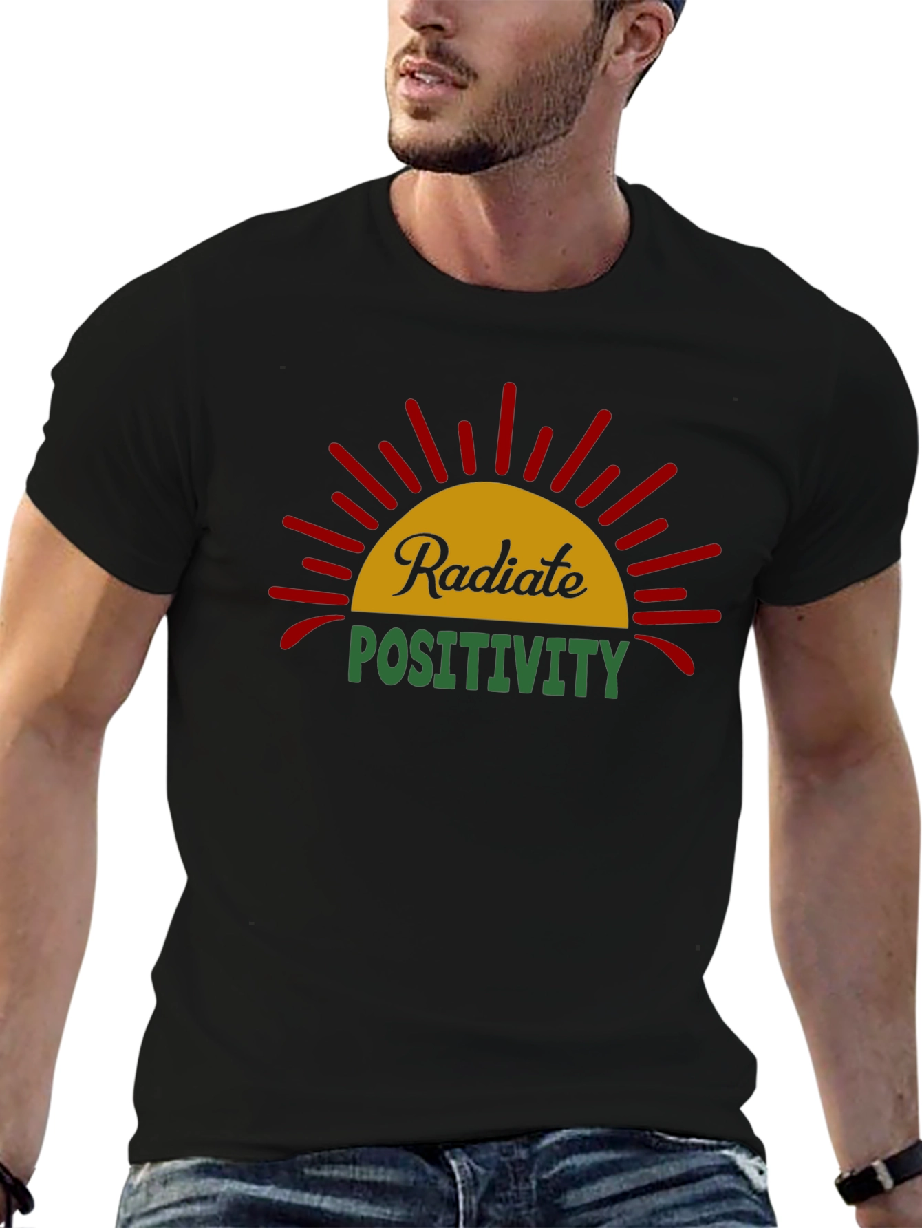 Radiate Positivity Graphic T-Shirt