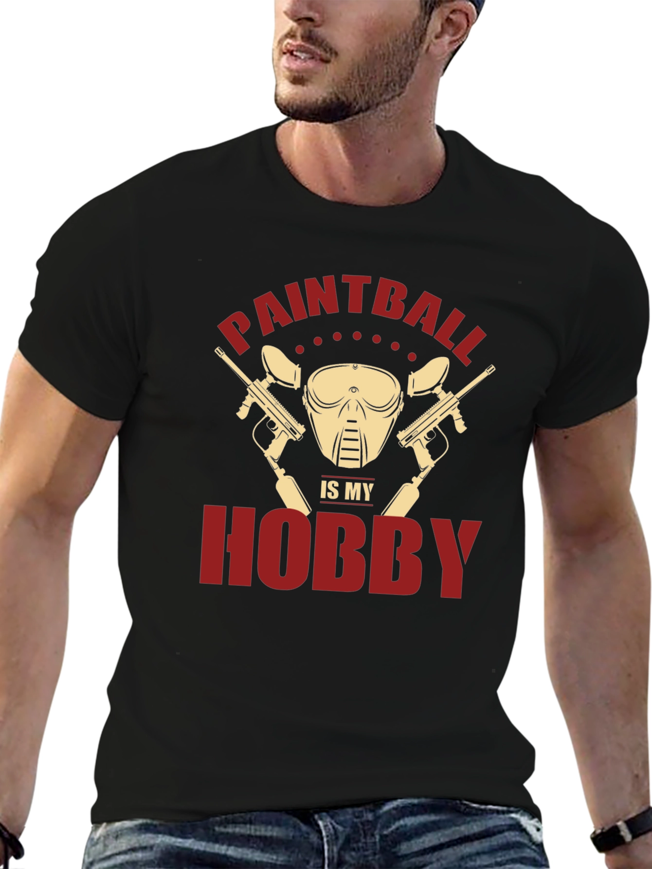 Paintball Hobby T-Shirt - Unique Design Soft Fabric