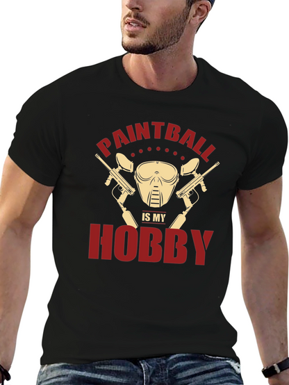 Paintball Hobby T-Shirt - Unique Design Soft Fabric
