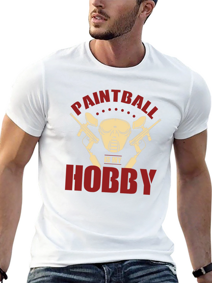 Paintball Hobby T-Shirt - Unique Design Soft Fabric