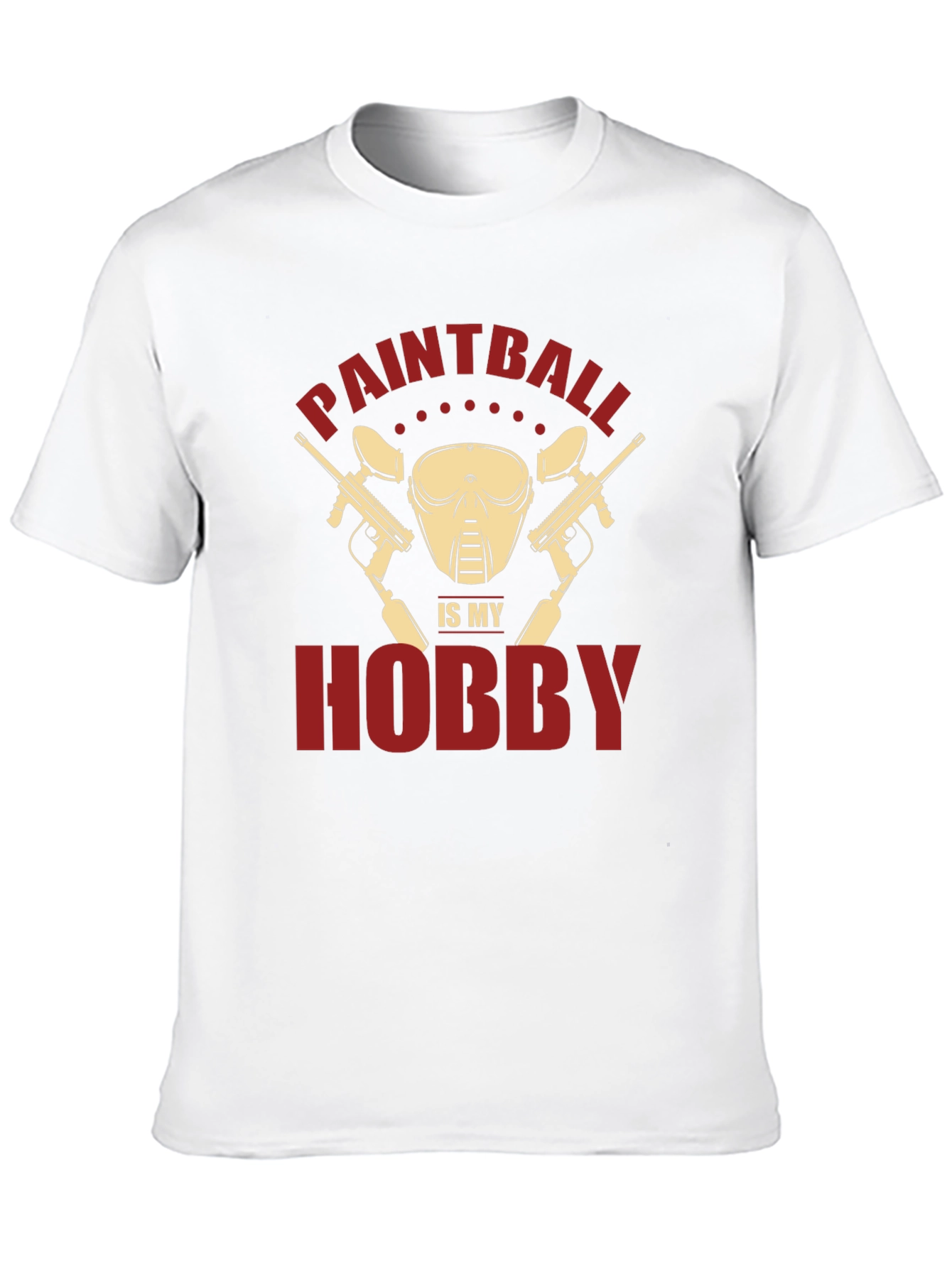 Paintball Hobby T-Shirt - Unique Design Soft Fabric