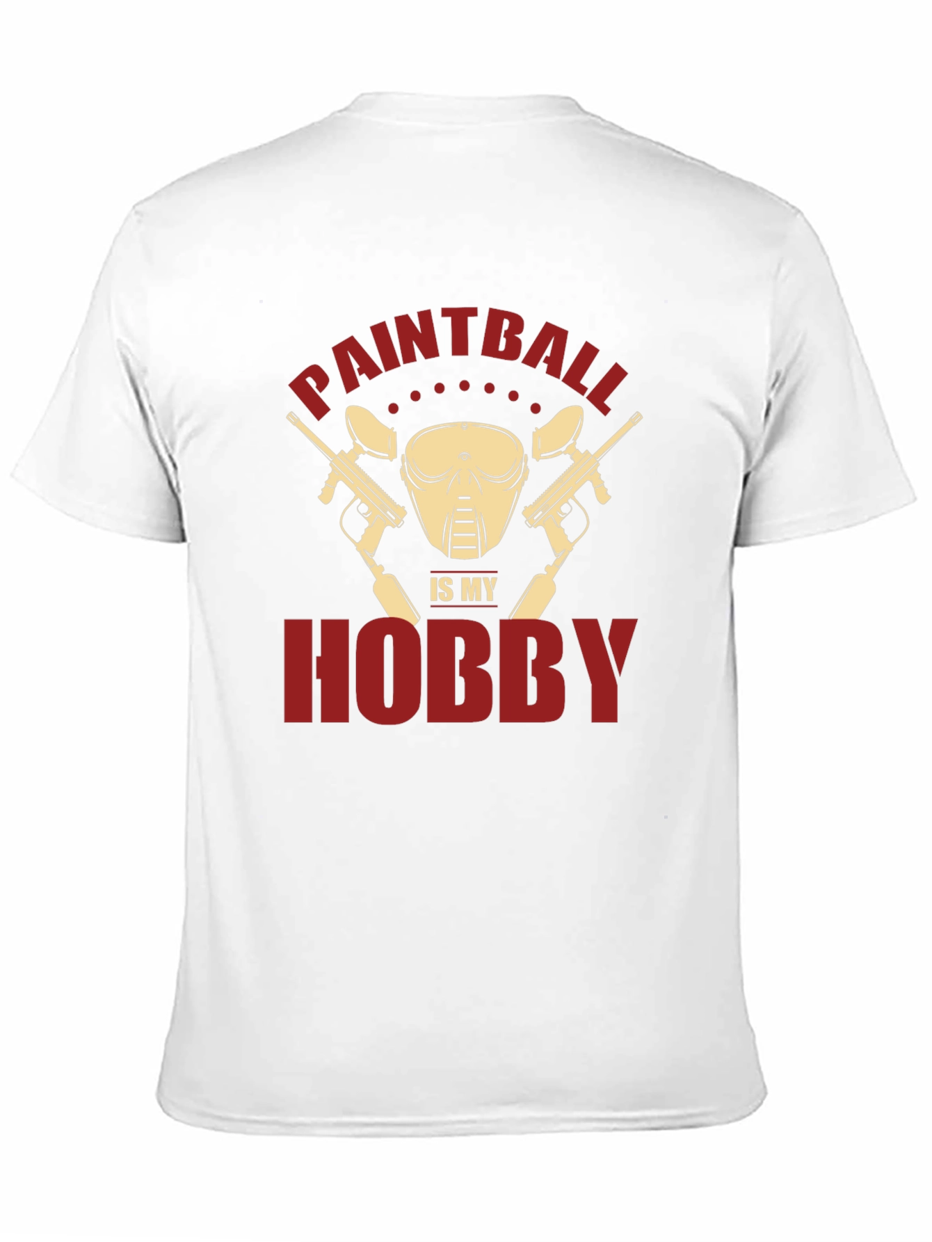 Paintball Hobby T-Shirt - Unique Design Soft Fabric