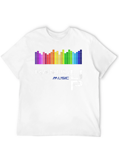 Hands Up Music Graphic Tee