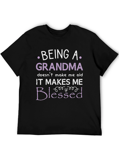 Blessed Grandma T-Shirt - Soft Cotton Tee