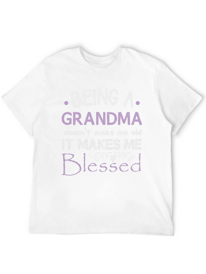 Blessed Grandma T-Shirt - Soft Cotton Tee