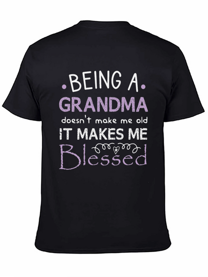 Blessed Grandma T-Shirt - Soft Cotton Tee