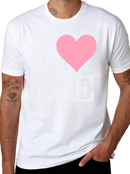 I Love Me Tee - Black Cotton Comfort