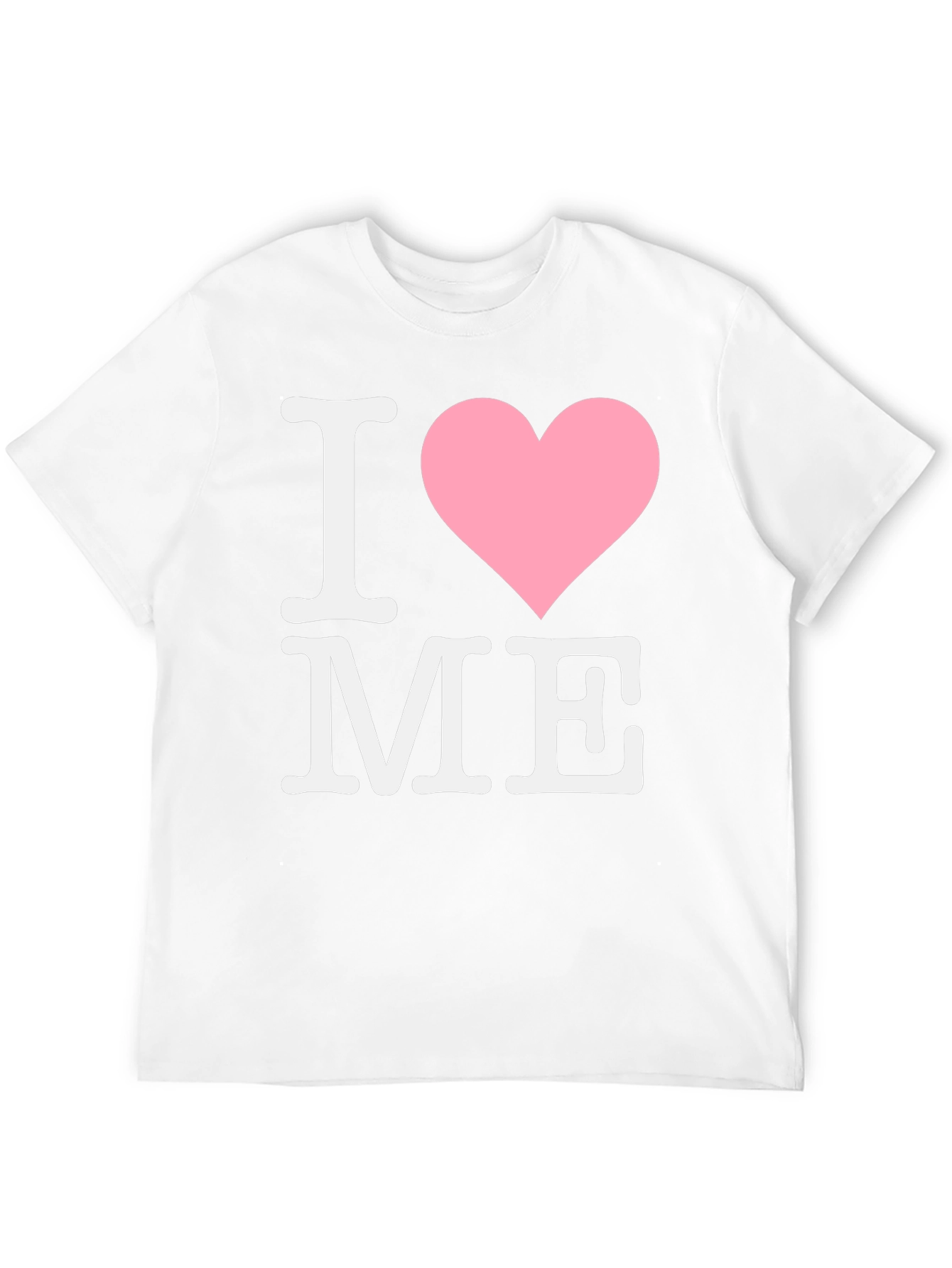 I Love Me Tee - Black Cotton Comfort
