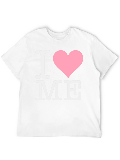 I Love Me Tee - Black Cotton Comfort