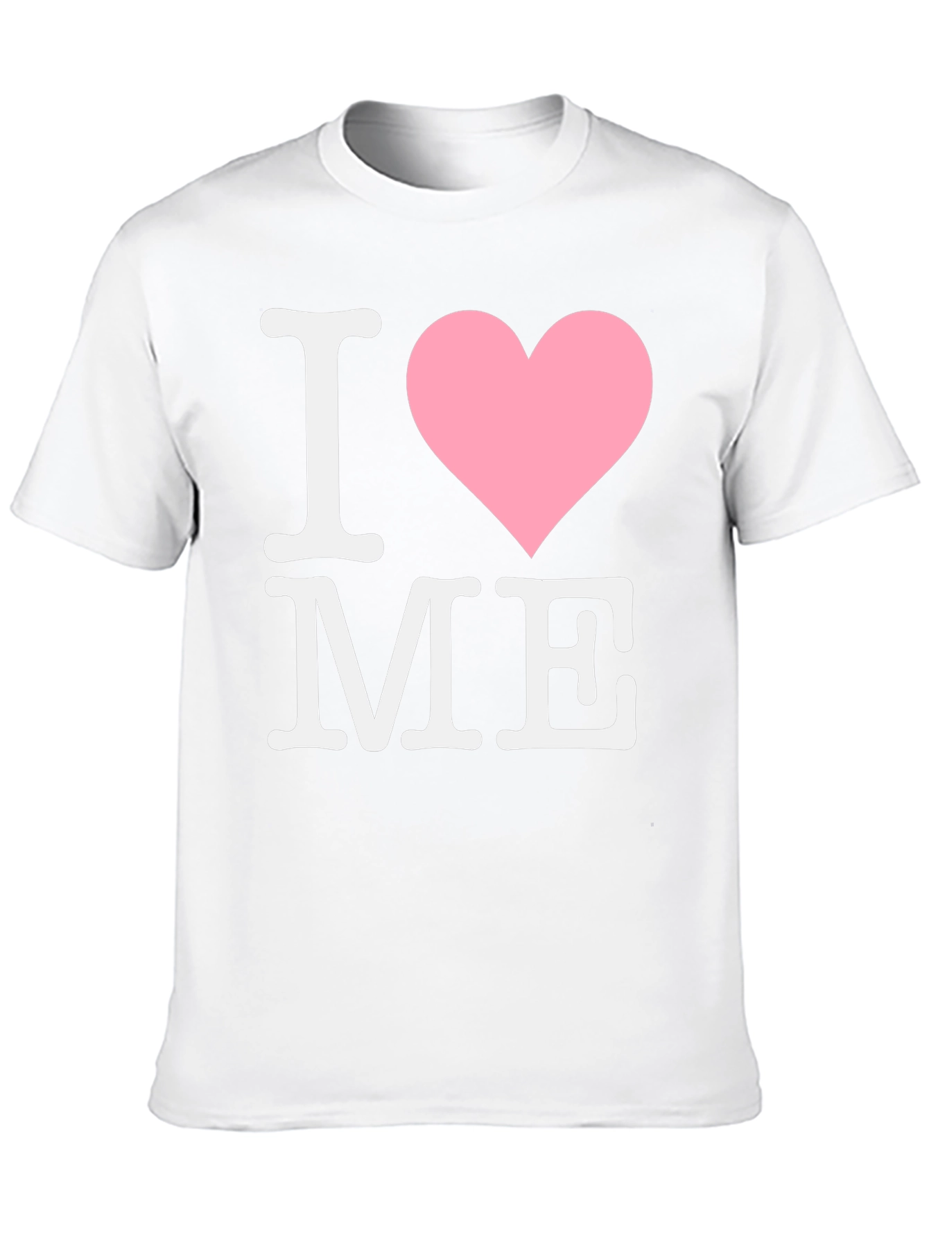 I Love Me Tee - Black Cotton Comfort