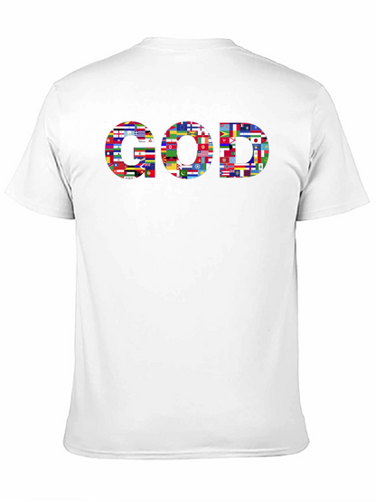 God All Nations Black T-Shirt