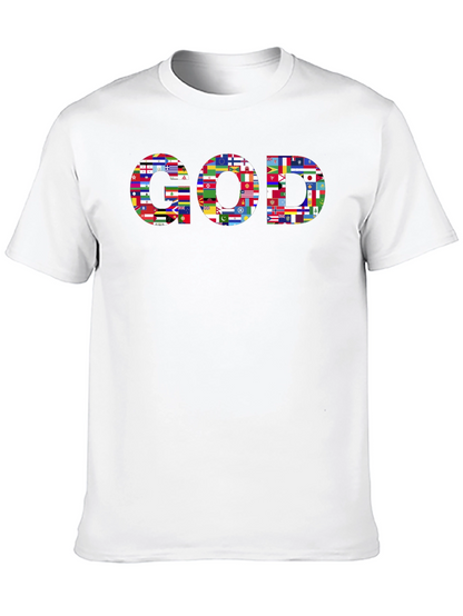 God All Nations Black T-Shirt