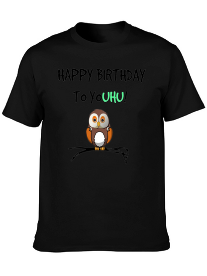Happy Birthday To YouHU! Owl T-Shirt