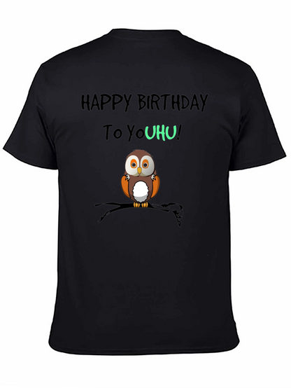 Happy Birthday To YouHU! Owl T-Shirt
