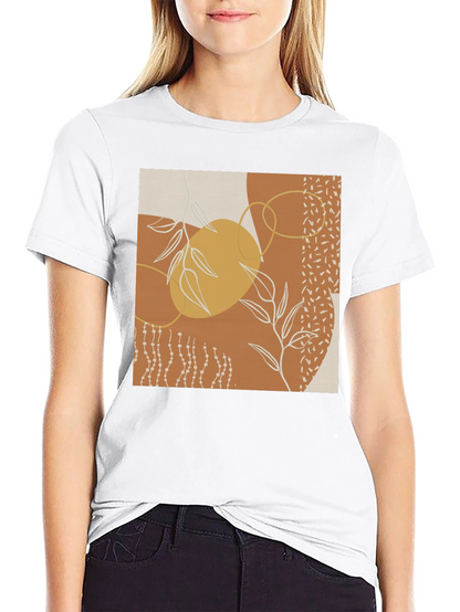 Modern Abstract Art Graphic Tee