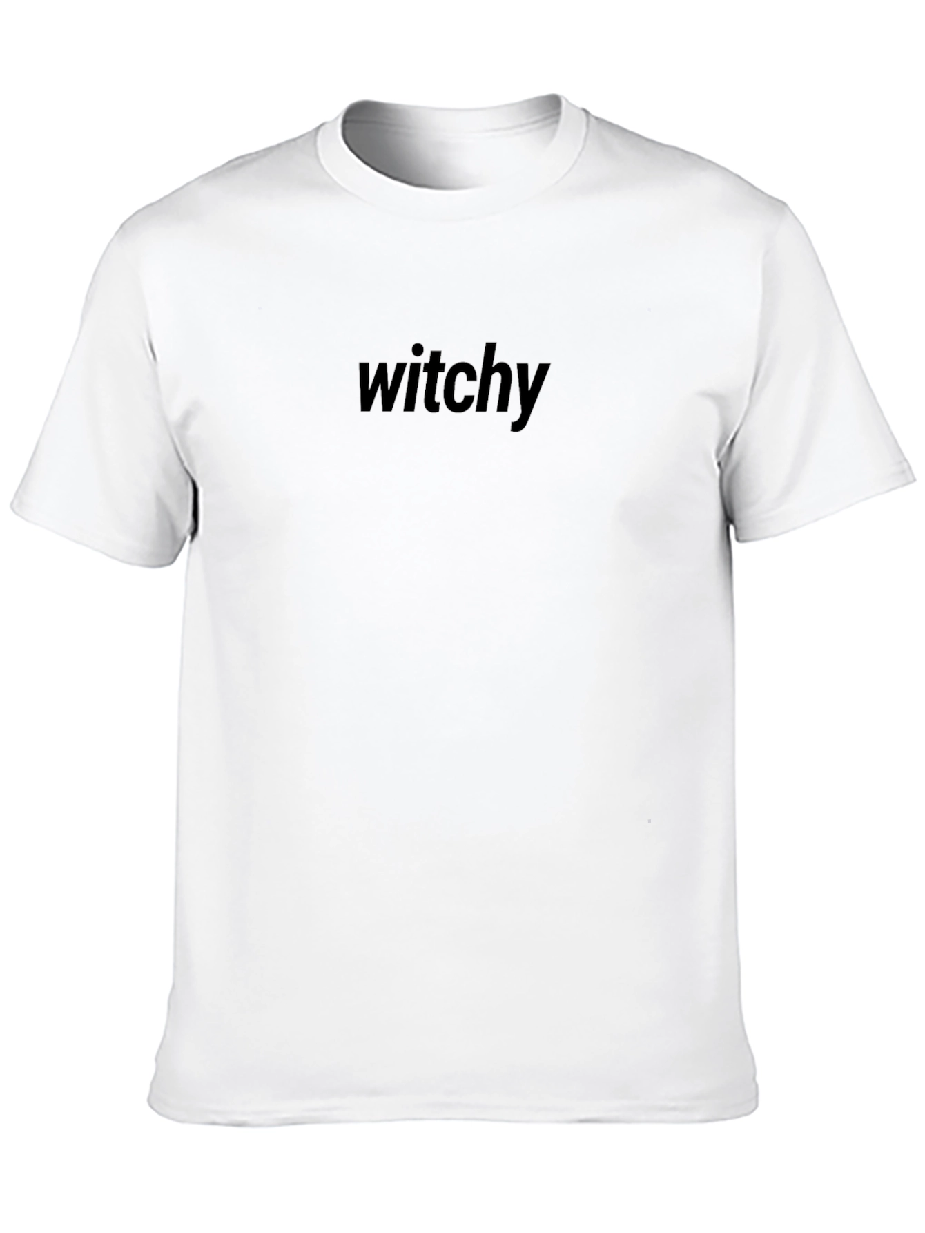 Witchy Black Graphic T-Shirt - Unisex Casual Tee