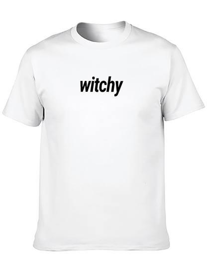 Witchy Black Graphic T-Shirt - Unisex Casual Tee