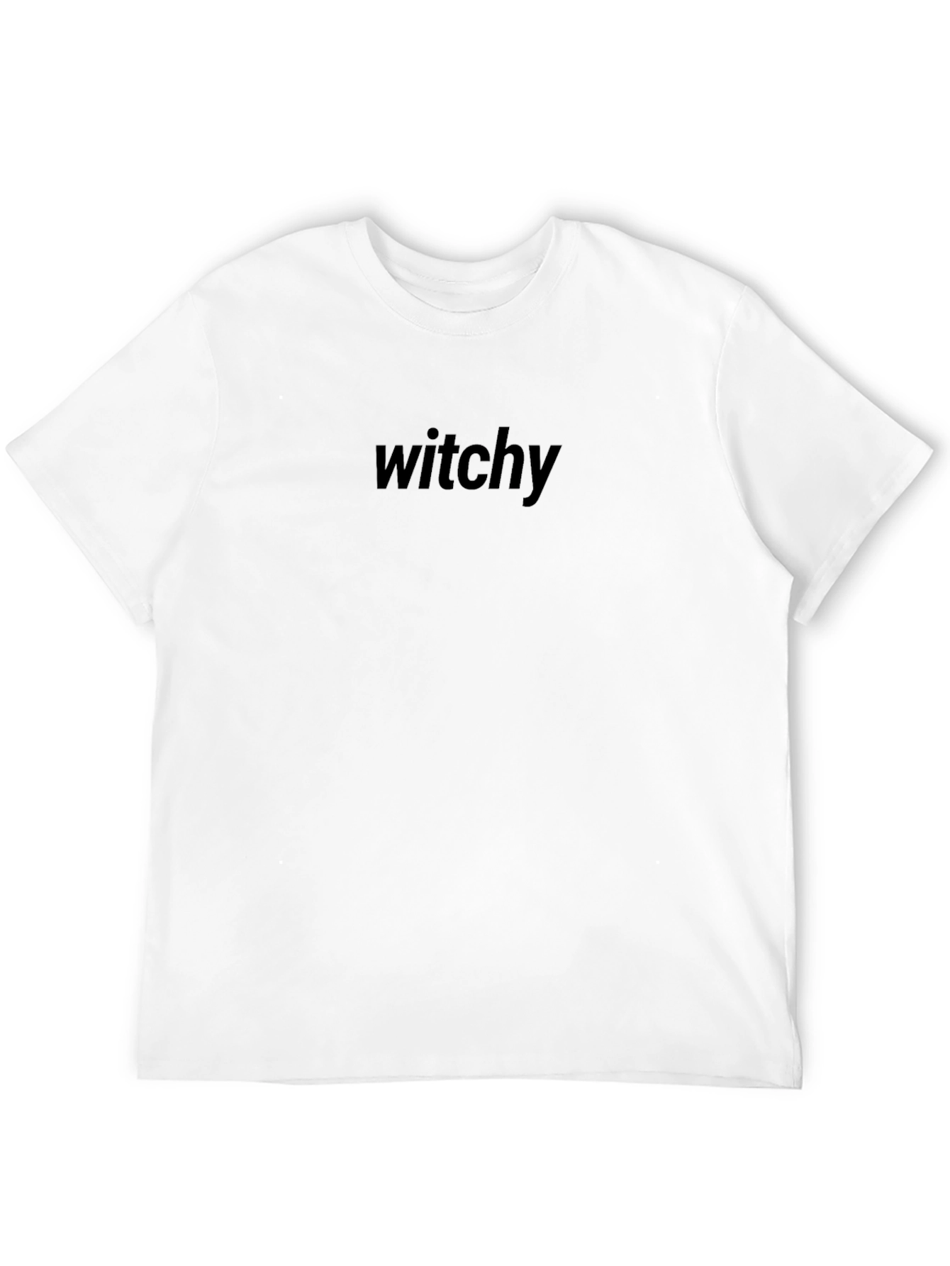 Witchy Black Graphic T-Shirt - Unisex Casual Tee