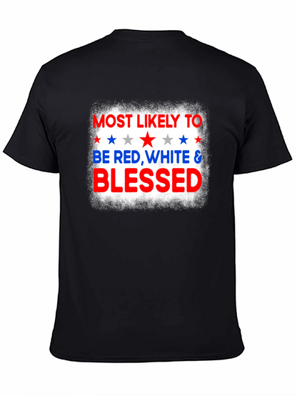 Red White & Blessed Patriotic T-Shirt