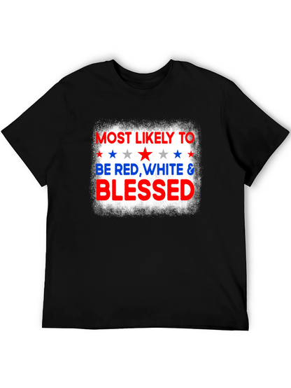 Red White & Blessed Patriotic T-Shirt