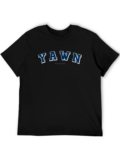 Yawn Universe Black T-Shirt