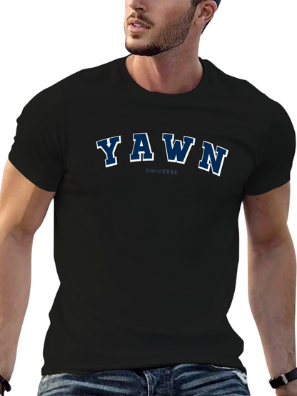 Yawn Universe Black T-Shirt